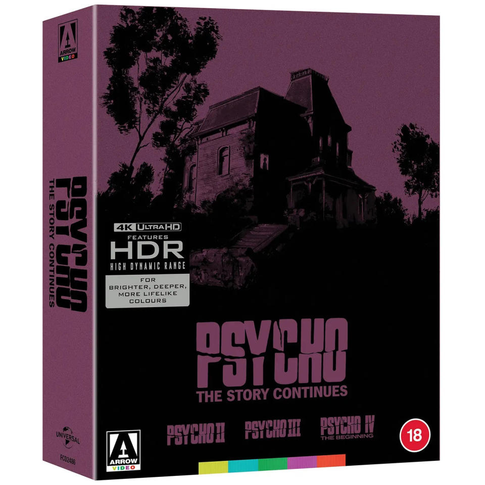 Psycho - The Story Continues: Psycho II, Psycho III, Psycho IV: The Beginning 4K UHD