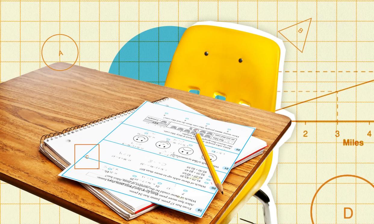 <span>It will be weeks before students who sat Naplan tests in 2024 know their results. But for now, you can test yourself with these year 9 practice questions.</span><span>Composite: ACARA/Getty Images</span>