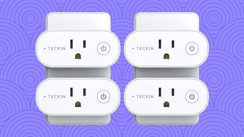 Save 46 percent on this Teckin Wi-Fi Smart Plug (four-pack). (Photo: Amazon)