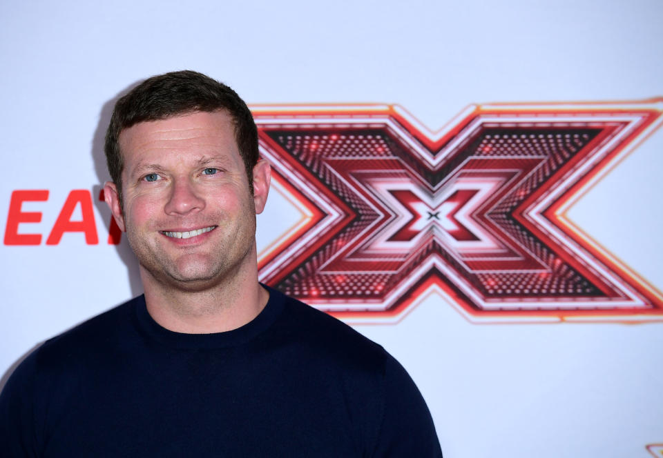 Dermot O'Leary attending the X Factor Press Launch held at Picturehouse Central, London. (Photo by Ian West/PA Images via Getty Images)