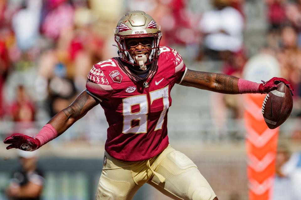 FSU tight end Camren McDonald had missed just one game over his first four seasons with the Seminoles and enters his final season with 549 receiving yards.