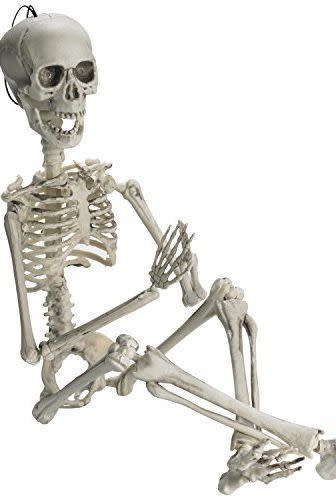 <p><strong>Prextex</strong></p><p>amazon.com</p><p><strong>$13.99</strong></p><p>Let this skeleton figure pose on top of your carved pumpkins to greet the trick-or-treaters.</p>