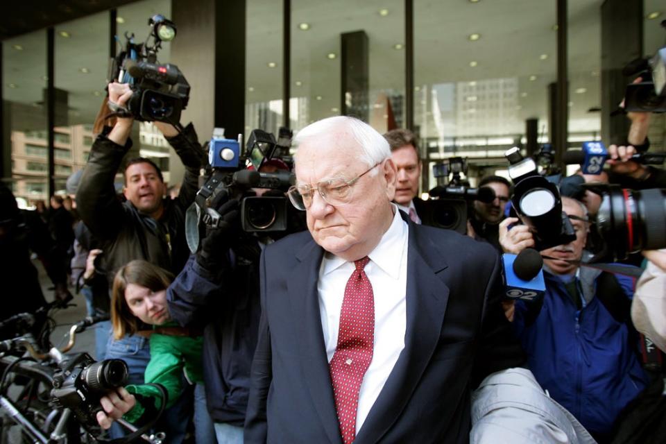Former Illinois governor George Ryan, who set in motion the state’s full abolition of capital punishment. (Getty Images)