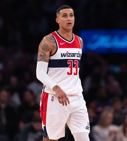 Dustin Satloff/Getty Kyle Kuzma, #33 of the Washington Wizards