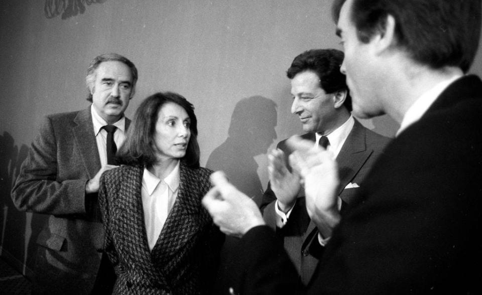 Nancy and Paul Pelosi in 1987
