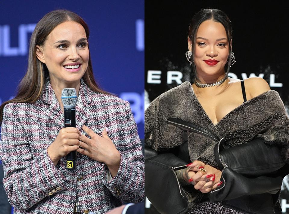 Natalie Portman, Rihanna