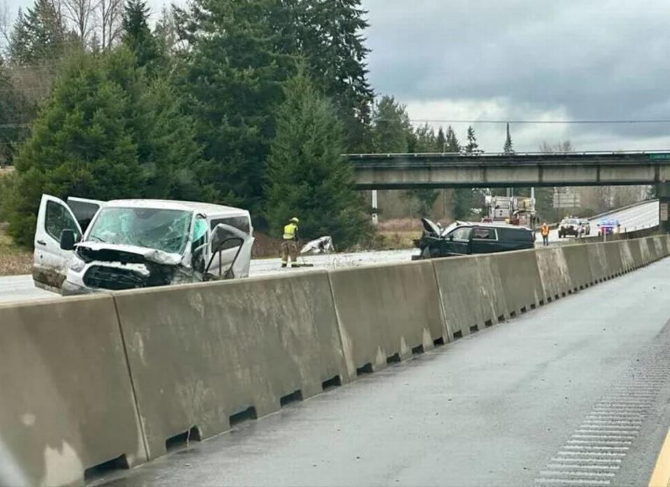 Washington State Patrol Trooper Christopher Gadd was killed when his parked patrol car was hit by another driver on Saturday, March 2, 2024, near Marysville.