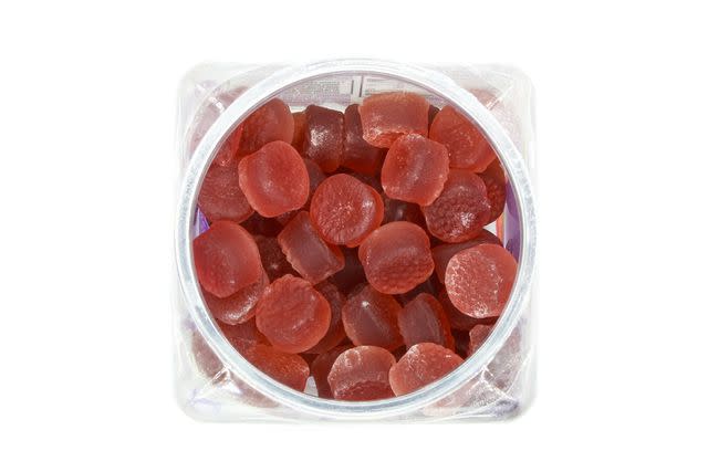 <p>Getty Images</p> Melatonin gummies are an over-the-counter sleep-aid.