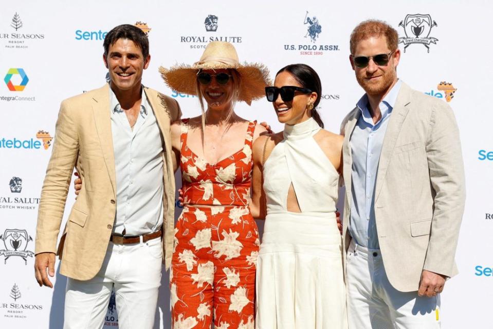 Blaquier is the wife of Prince Harry’s close friend and polo player Nacho Figueras. REUTERS