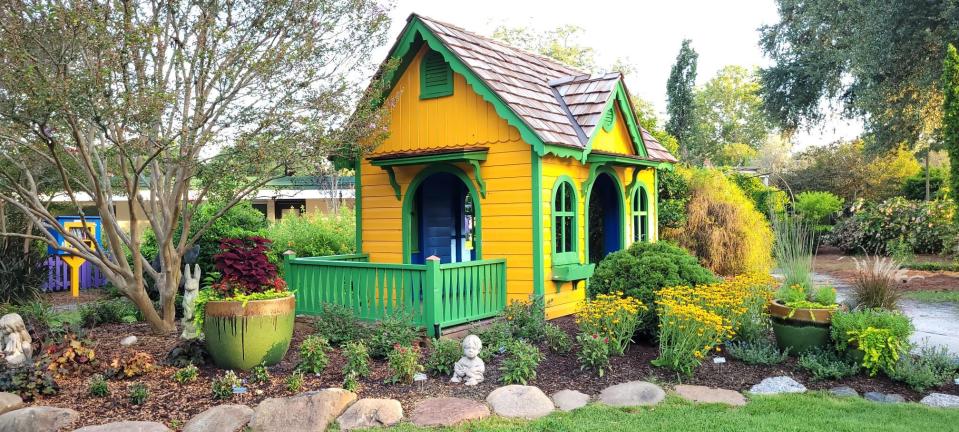 The Arboretum children’s garden playhouse offers a setting for great imaginations!