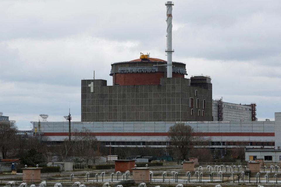 The Zaporizhzhia nuclear plant  (REUTERS)