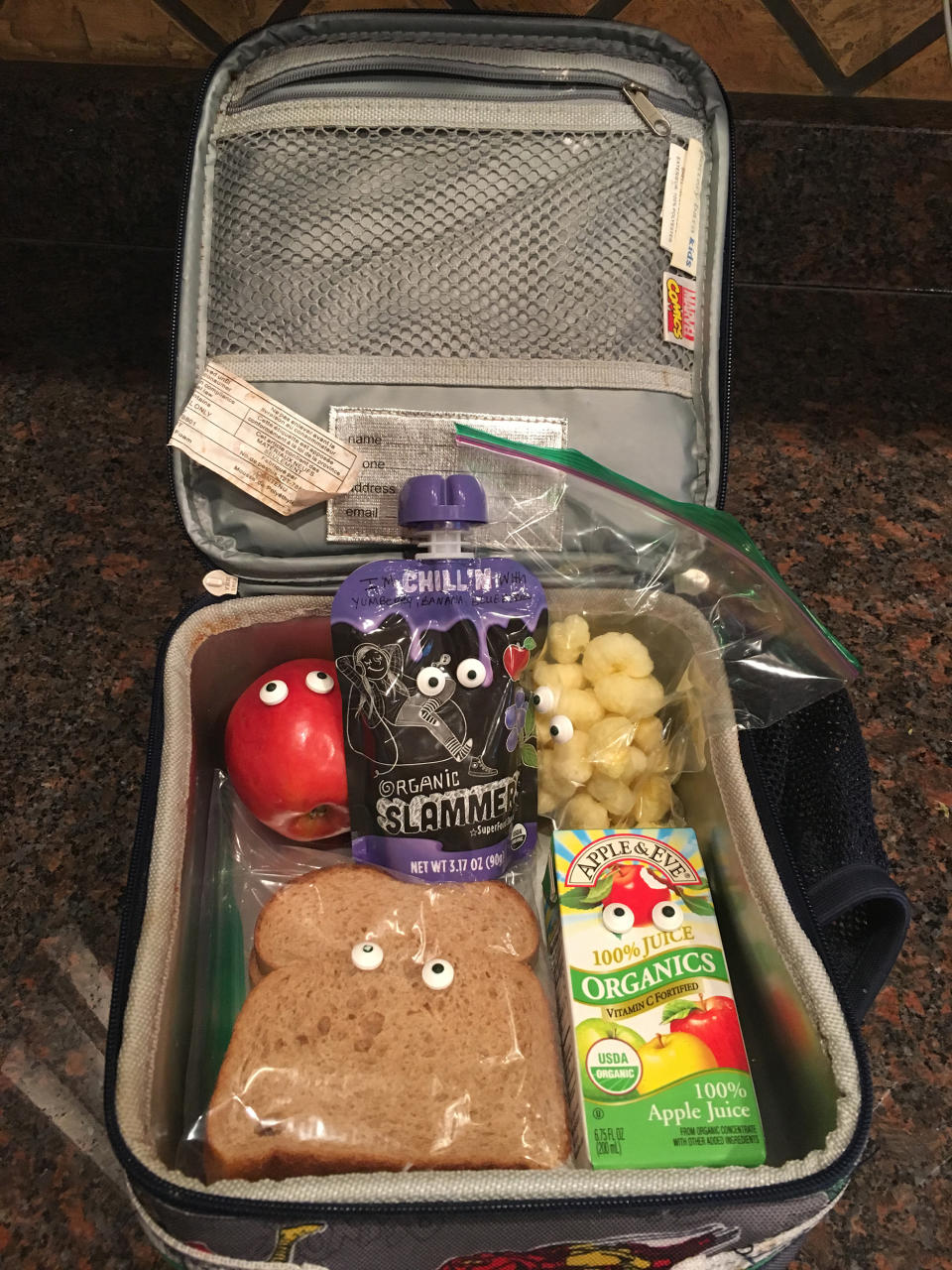 Lunchbox prank (Amanda Mushro / TODAY)