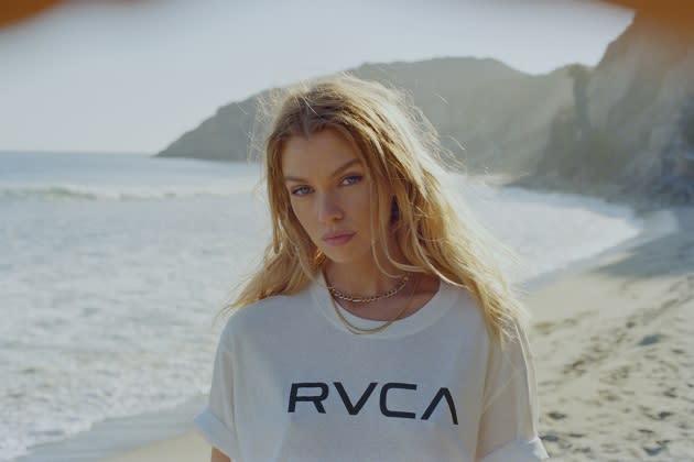 RVCA Drops Stella Maxwell Collaboration