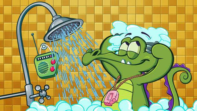 Where's My Water's central character of Swampy is an lovable gator with the cutest kind of OCD.