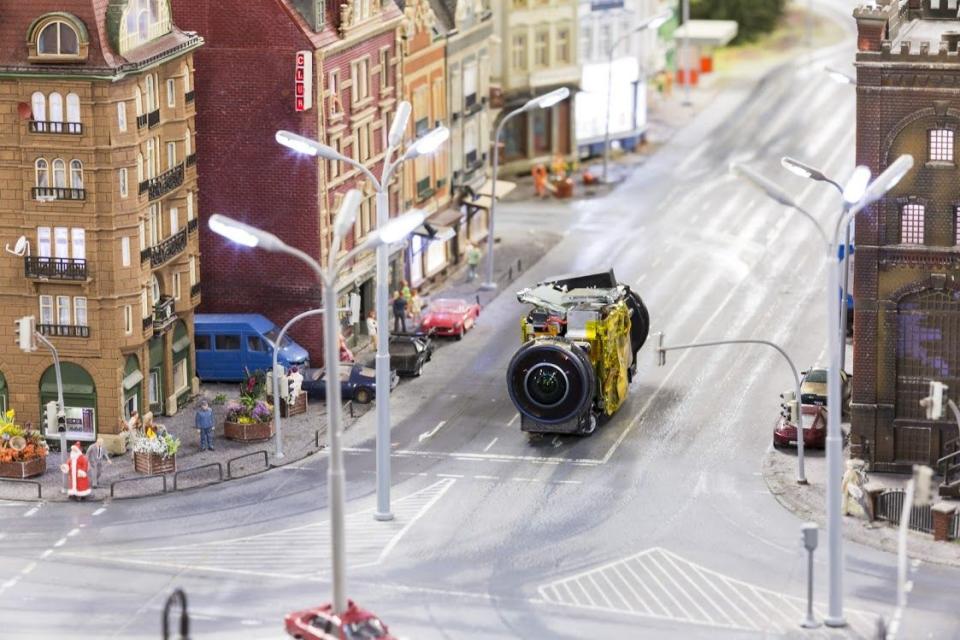 Google Street View in Miniatur Wunderland