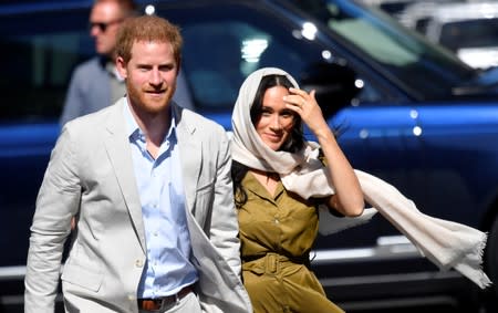 Prince Harry and Meghan visit Cape Town