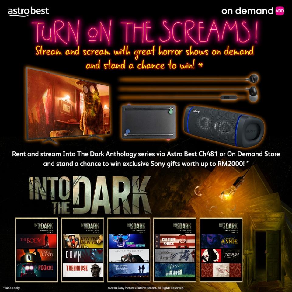 Viewers can participate in the Astro Scream and Win contest from October 23 until November 13. — Picture courtesy of Astro