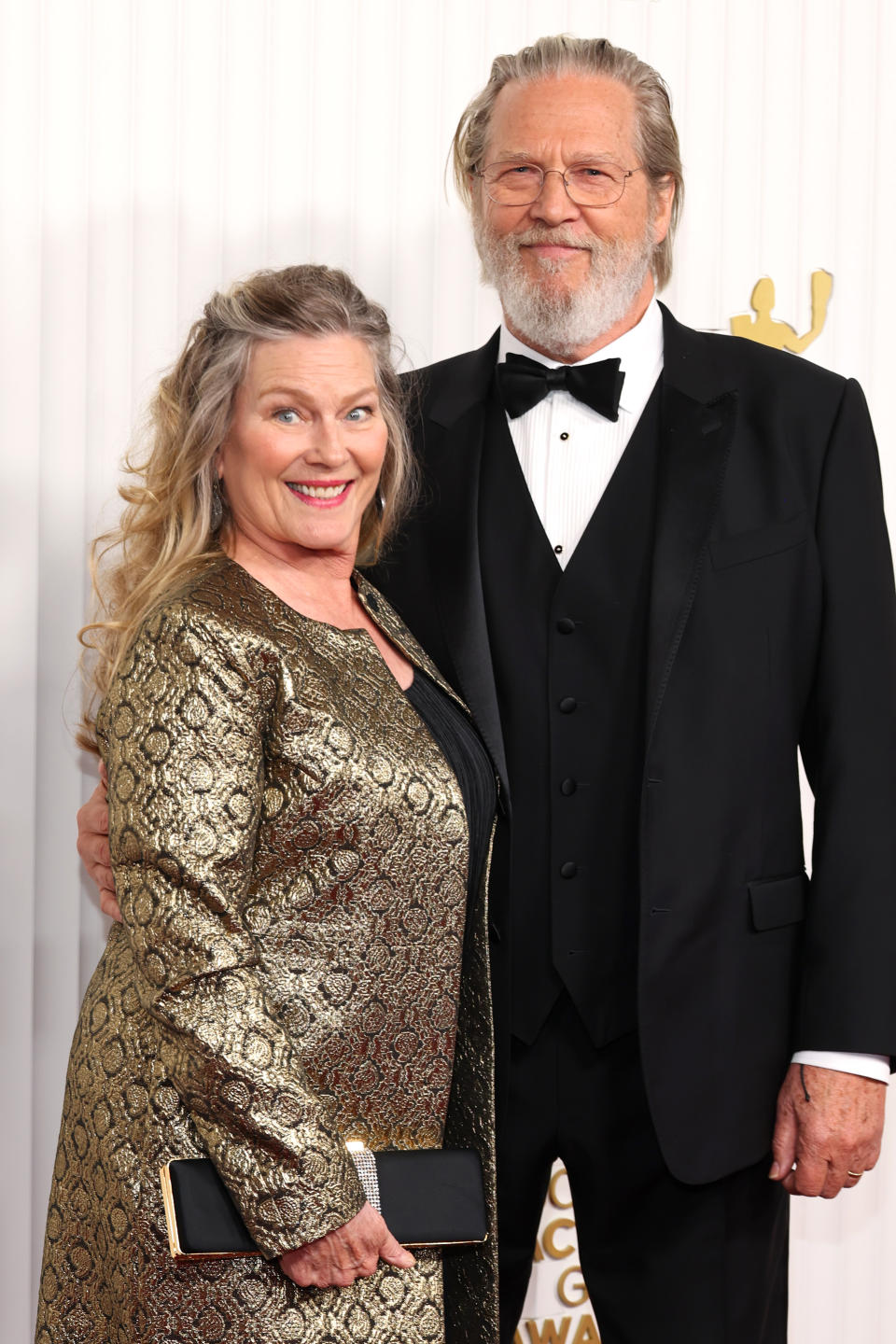 Susan Geston and Jeff Bridges