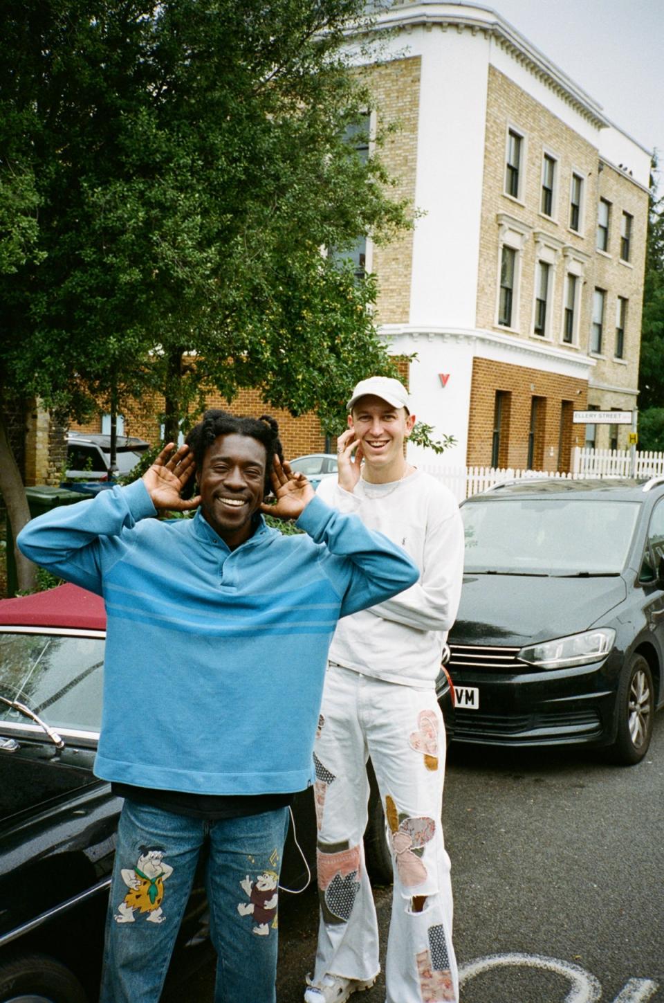 Ben Cross and David Dabieh, founders of south London’s Cloud X Festival (Archie Pearch)