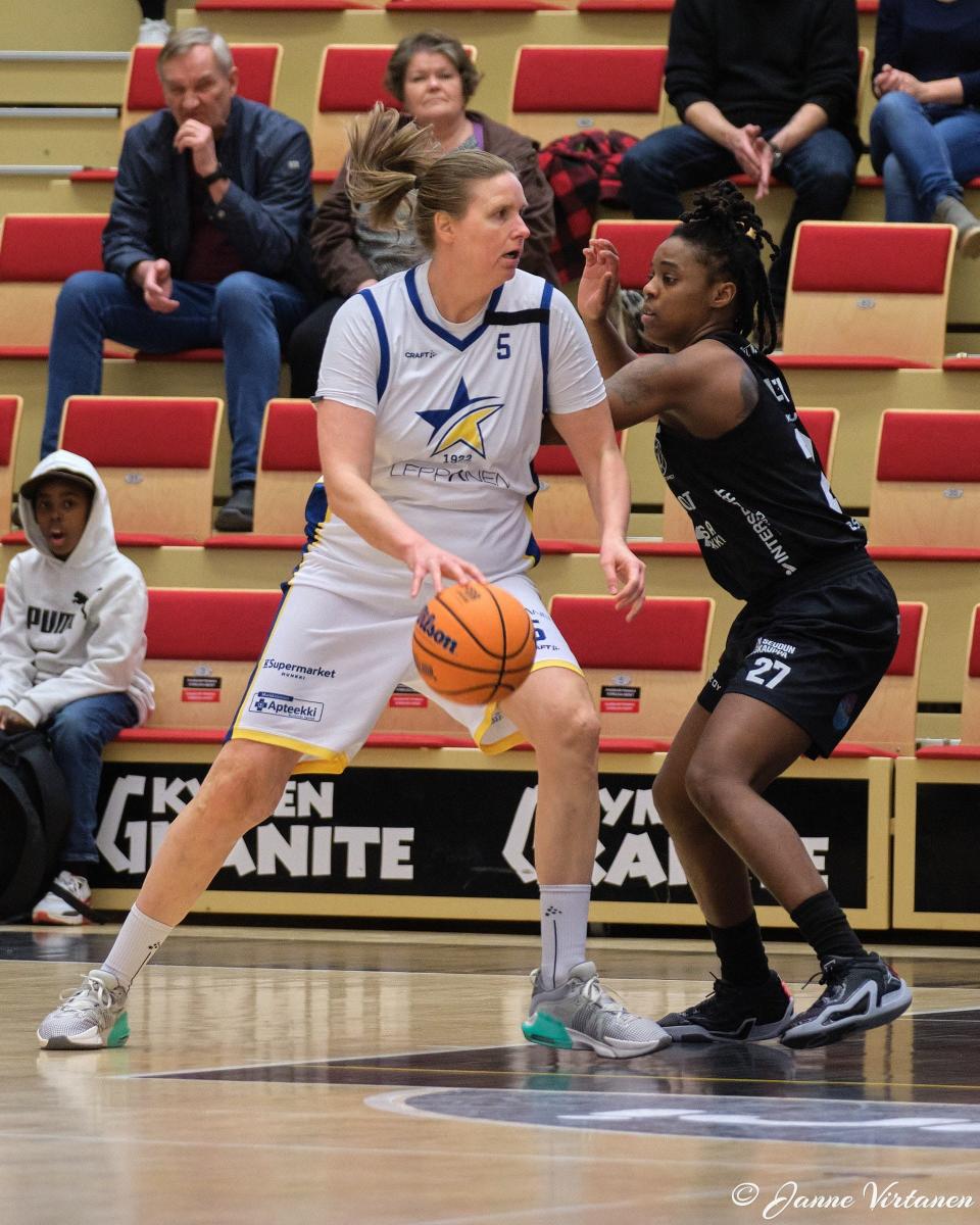 Xavier Hall of Famer Taru Tuukkanen had  a triple-double of 13 points, 13 rebounds and 14 assists to help lead Torpan Pojat (ToPo) to a top flight Korisliiga title on April 23. She is still playing at 46.