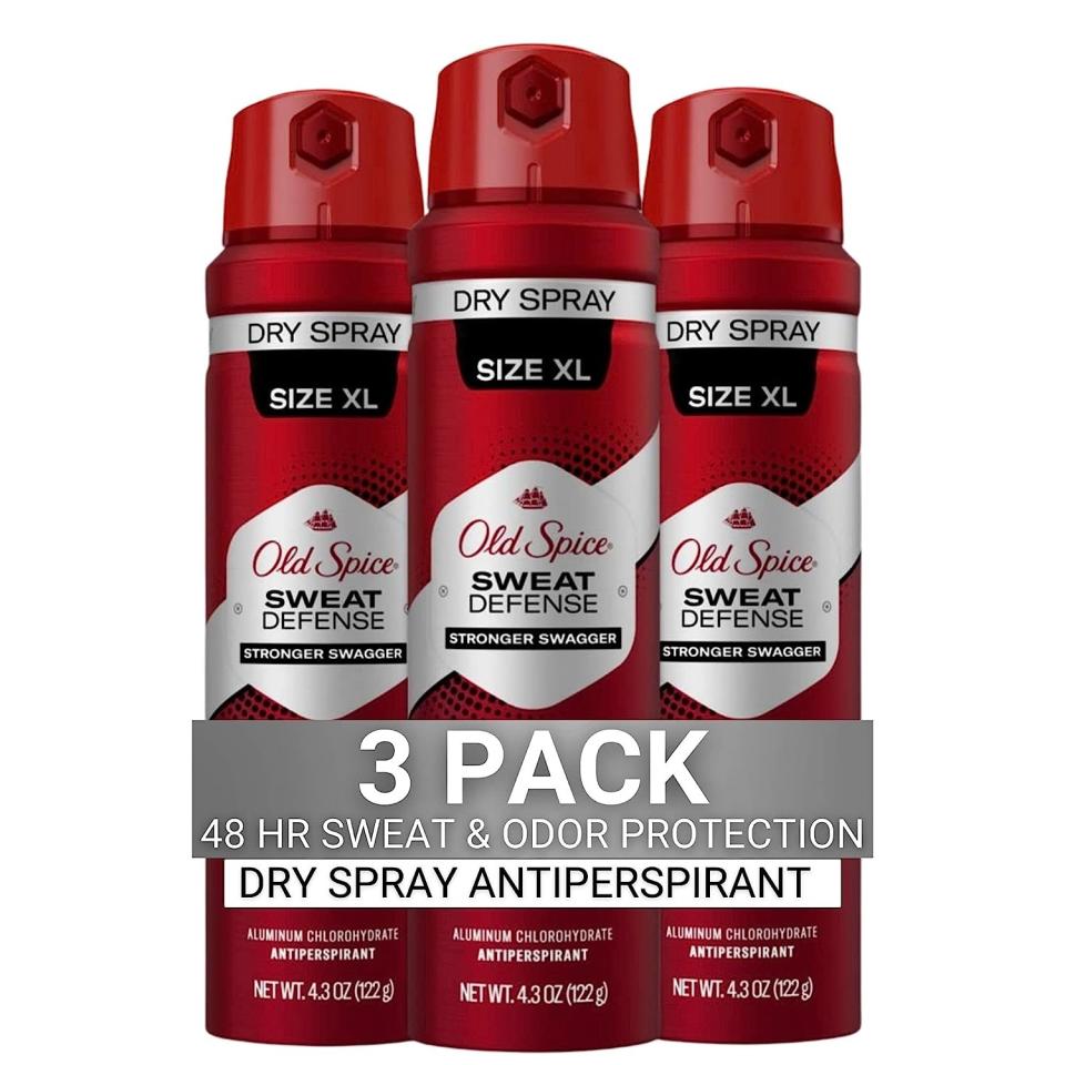 old spice dry spray