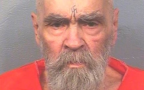Charles Manson, seen here in August - Credit: AP
