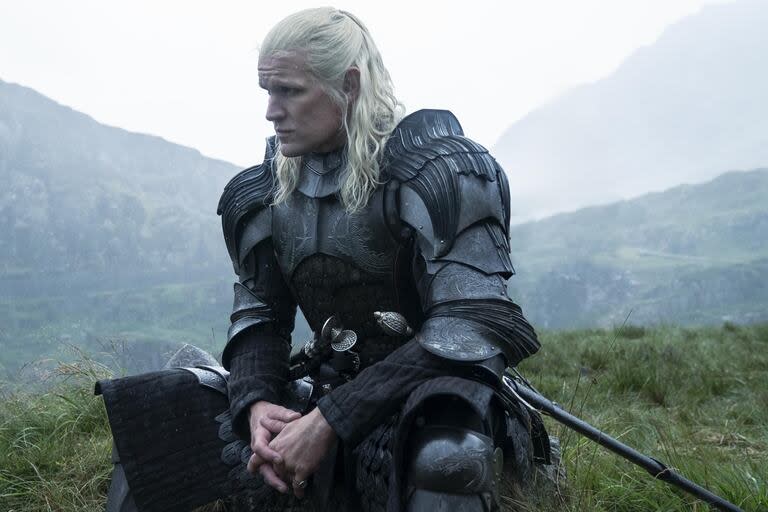 Matt Smith como el príncipe Daemon Targaryen en la segunda temporada de La casa del dragón