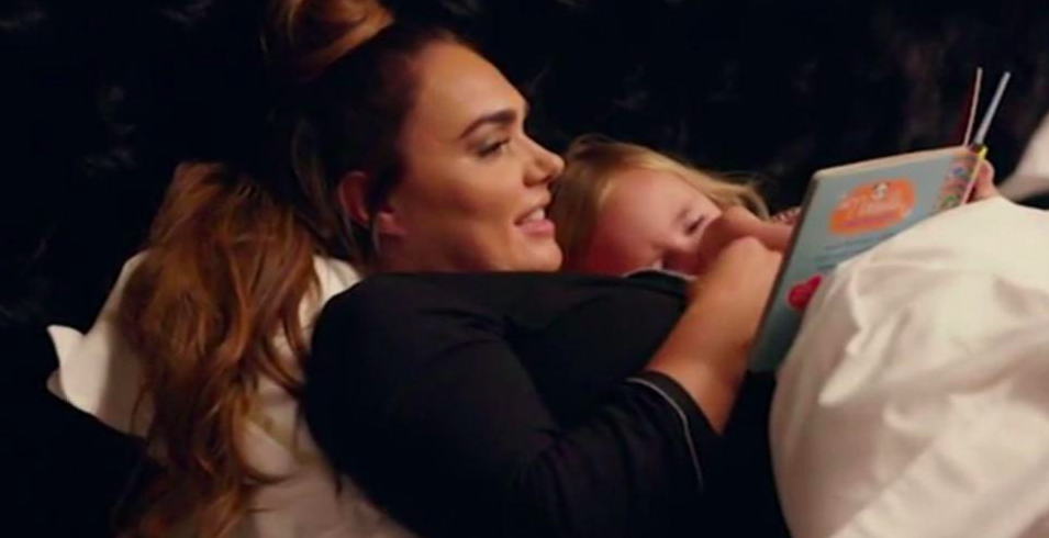 Tamara Ecclestone has reignited the debate about extended breastfeeding [Photo: ITV]