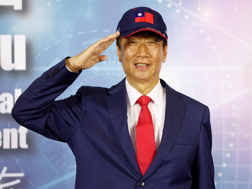 Terry Gou, founder of Taiwan's Foxconn.