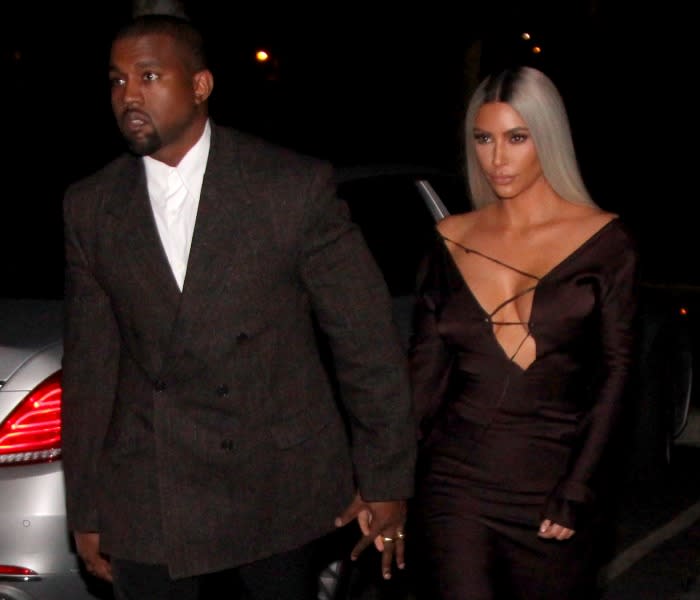 Kim Kardashian y Kanye West