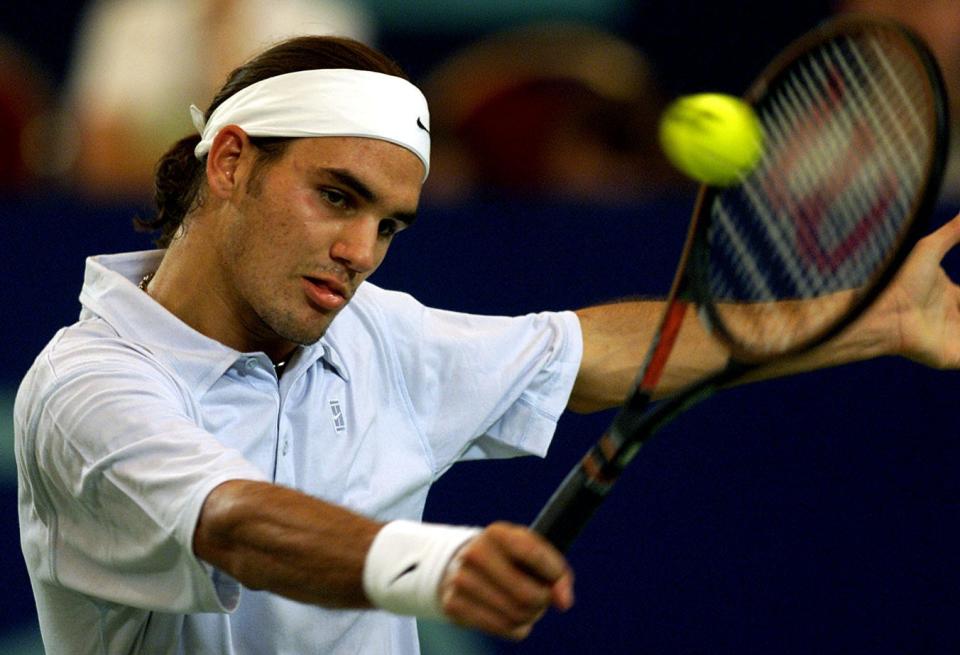Roger Federer, age 19