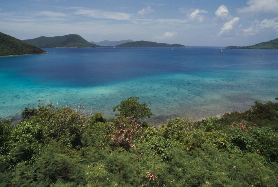 View of St. thomas island