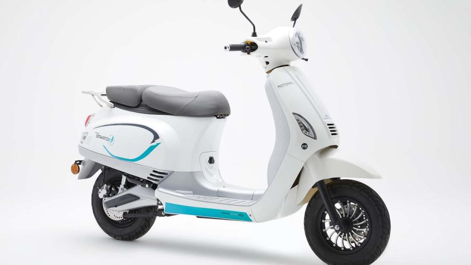 Strato-e es la primera moto eléctrica de Motomel.