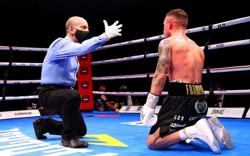 Frampton said afterwards he was now going to dedicate his life to his family - GETTY IMAGES