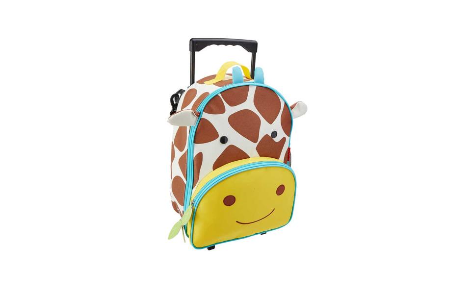 Skip Hop Zoo Little Kid Luggage in Giraffe