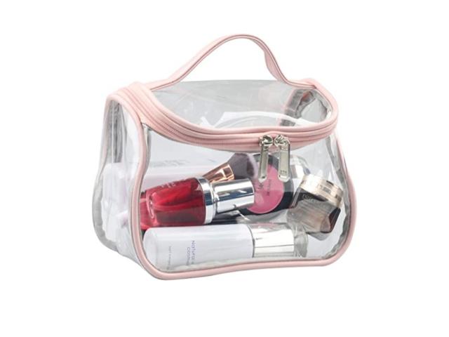 Madewell clear store cosmetic bag