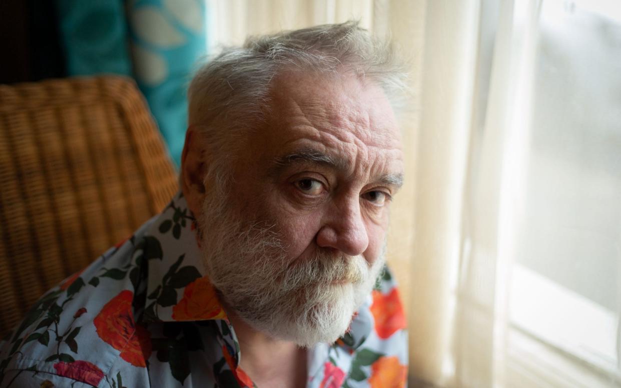 The comedian Tony Slattery bared his soul about his mental health problems - Noelle Vaughn/BBC