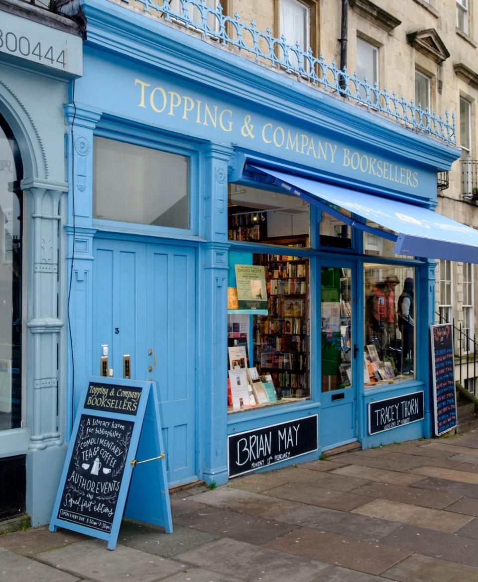 Topping & Co is a legendary Bath bookseller