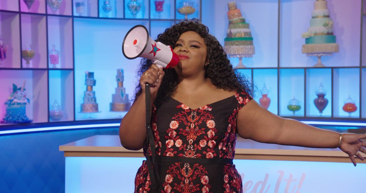 Nicole Byer in "Nailed It!" (Netflix)