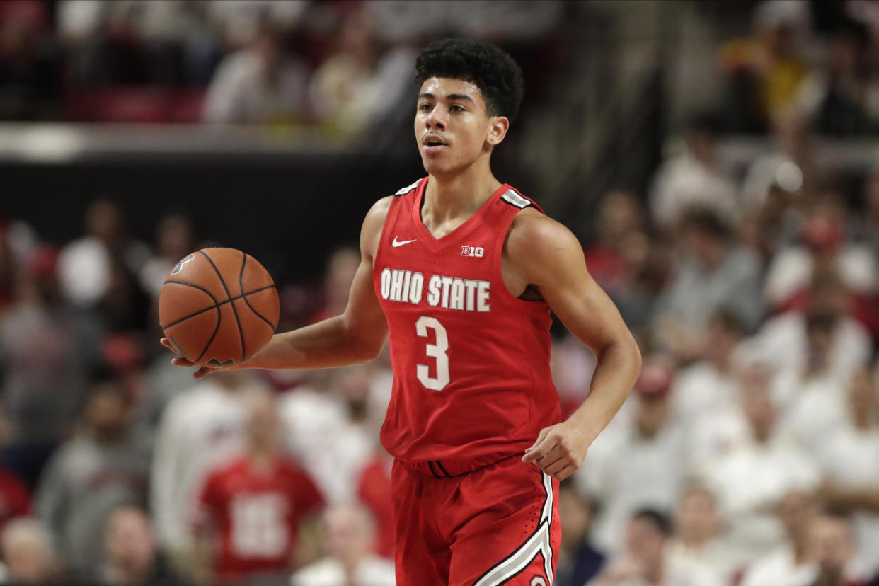 Ohio State guard D.J. Carton announced that he is stepping back from the team to focus on his mental health.