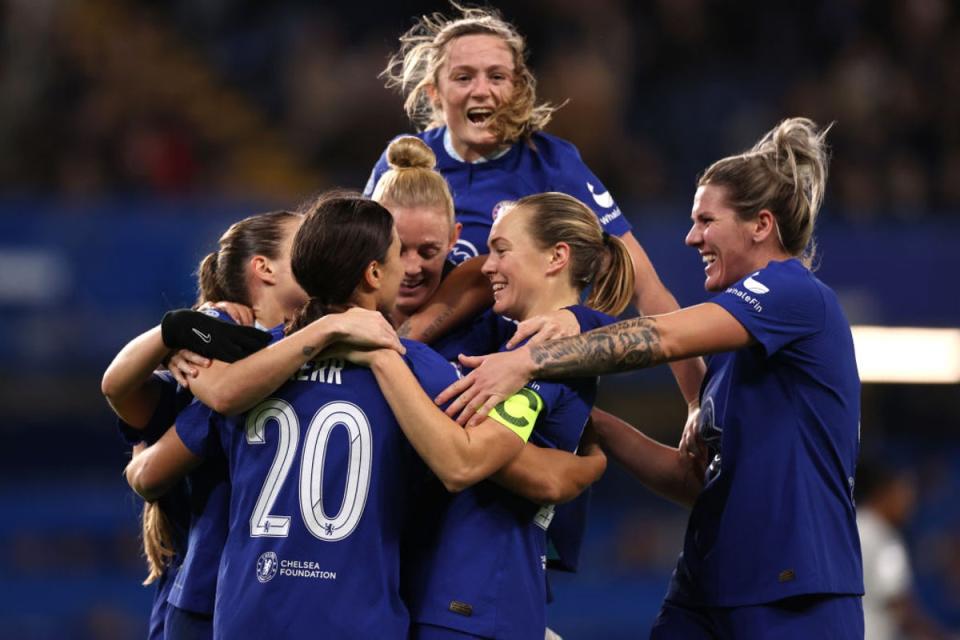 Chelsea are in form as they target another defence of their WSL title (Getty Images)