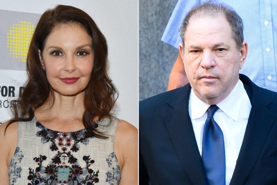 <p>Erik Pendzich/Shutterstock, Raymond Hall/GC Images</p> Ashley Judd; Harvey Weinstein