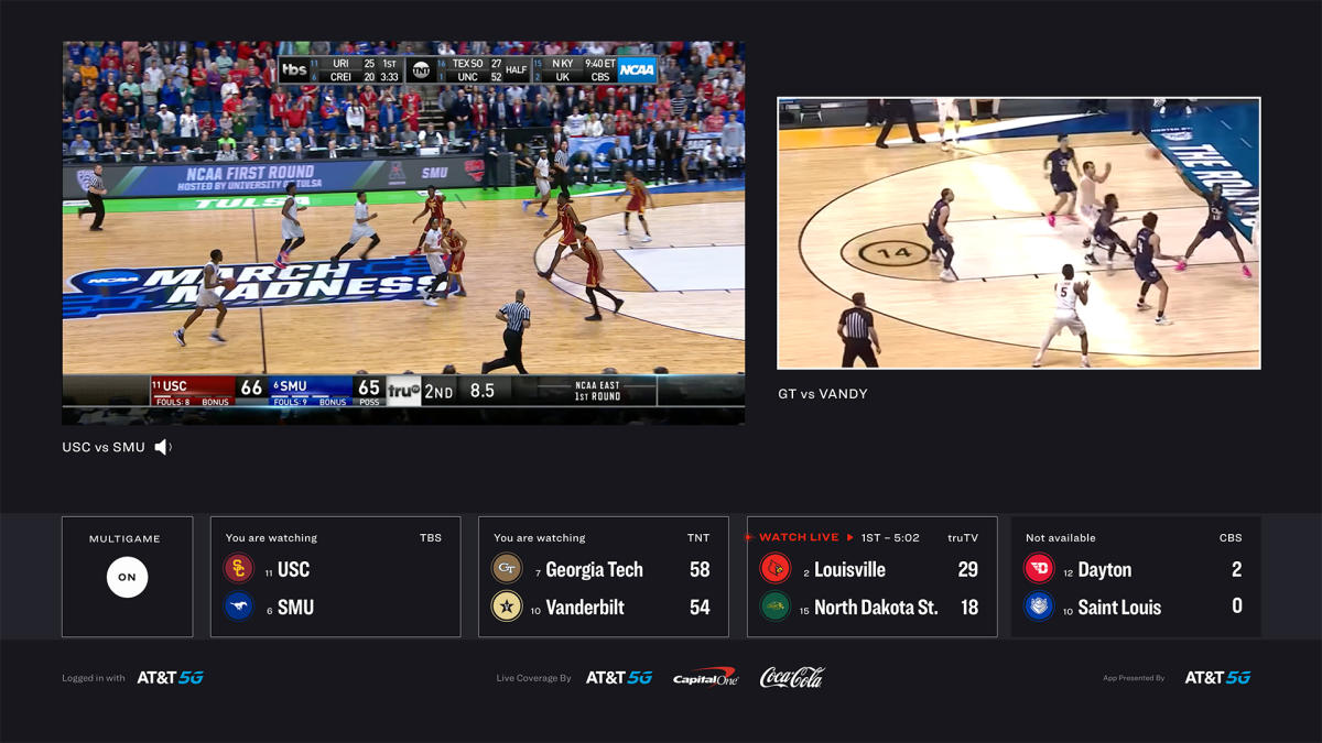 march madness games live stream