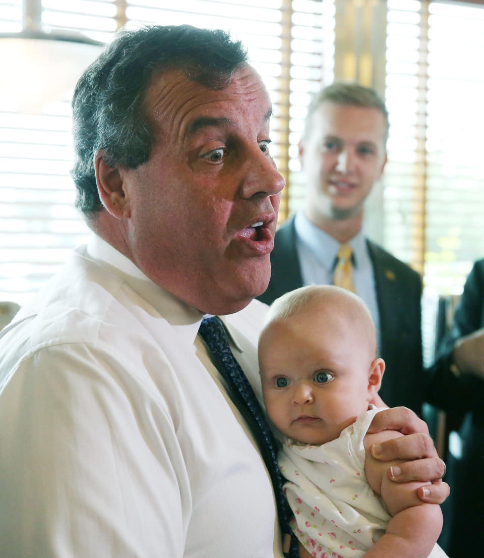 July 15, 2015 — Christie on the trail in Maryland