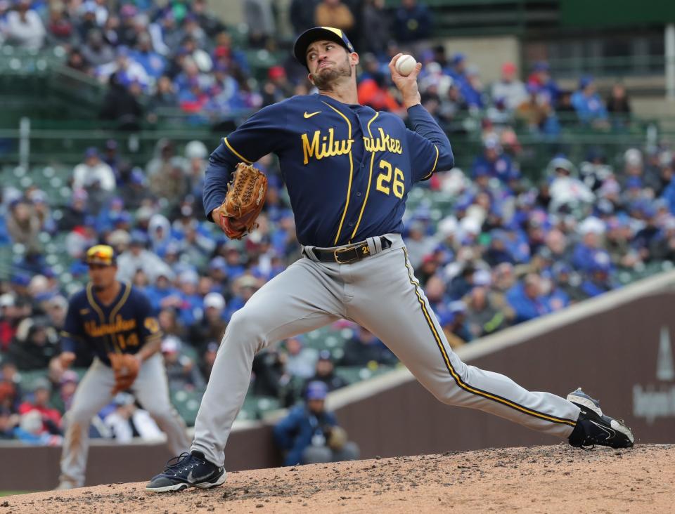 Aaron Ashby is 5-9 with a 4.56 ERA and 122 strikeouts in 100⅔ innings with the Brewers. He also has saved two games.