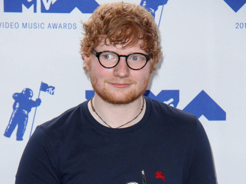 Ed Sheeran took 2016 off. Copyright: [Rex]