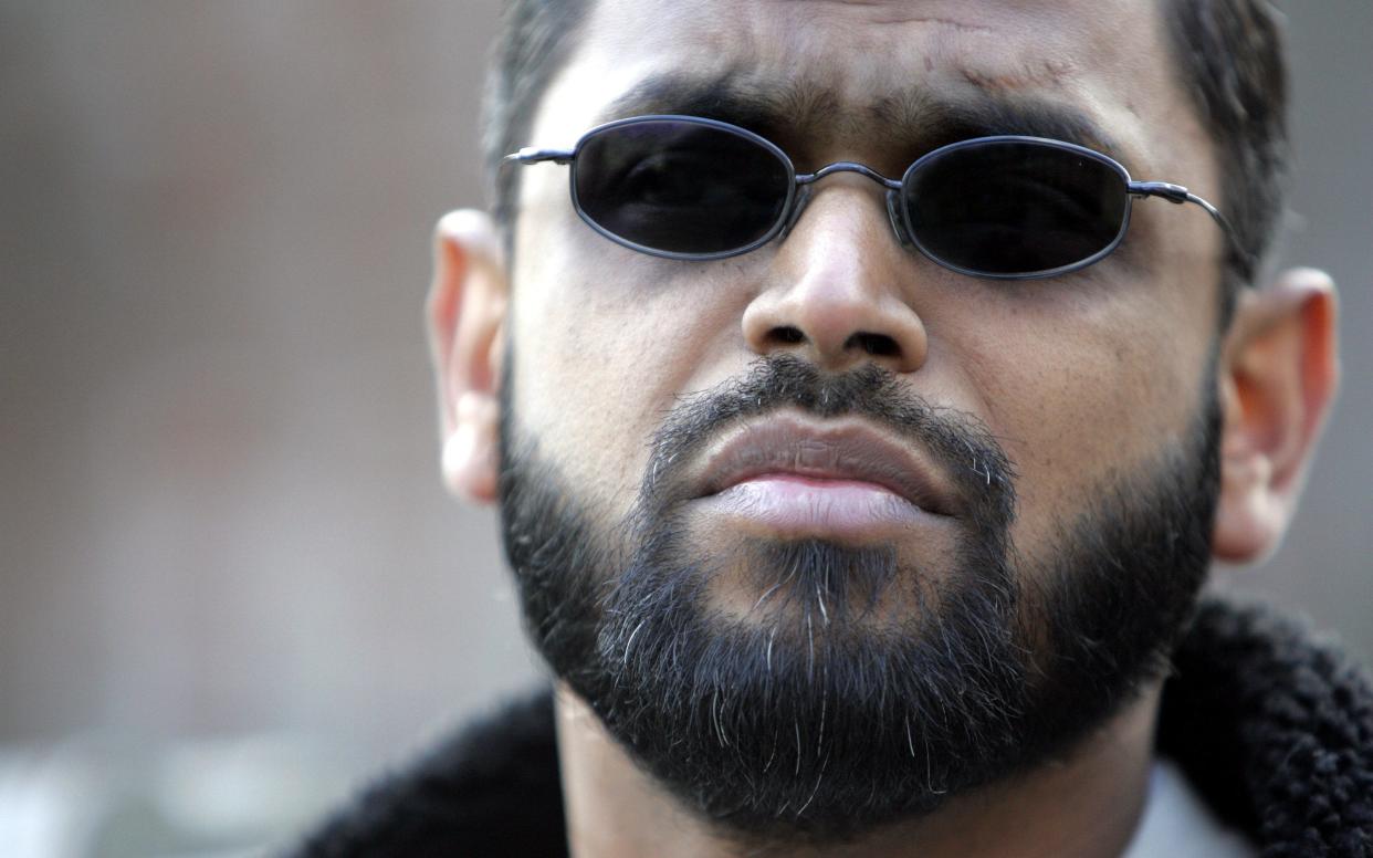 Moazzam Begg spoke at six universities last year, the report found  -  ALASTAIR GRANT