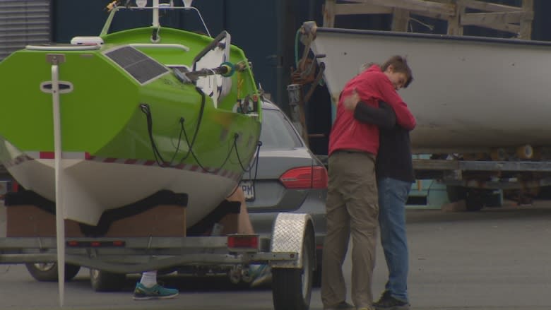 'I think we're crazy': Rowers leave St. John's on non-stop Atlantic voyage