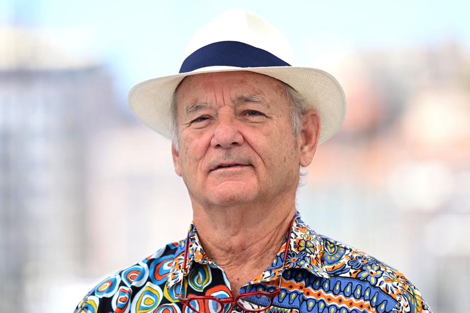 Bill Murray attends the "The French Dispatch" photocall during the 74th annual Cannes Film Festival on July 13, 2021 in Cannes, France.