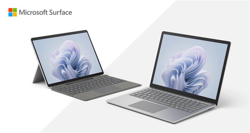 微軟宣佈推出首款AI優化、專為商業用途打造的Surface AI PC，Surface Pro 10商務版及Surface Laptop 6商務版。